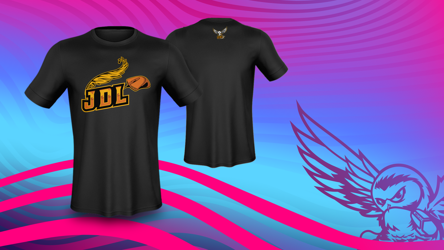 LAN JDL '' Plume '' - Crew Neck T-Shirt - XS/4XL - Livraison Incluse