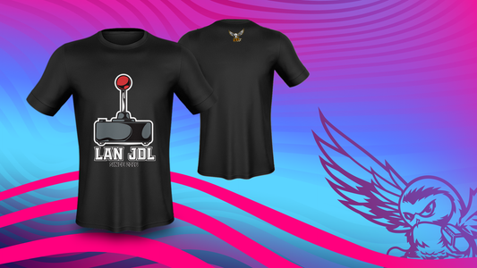 LAN JDL ''JOYSTICK'' - Crew Neck T-Shirt - XS/4XL - Livraison Incluse